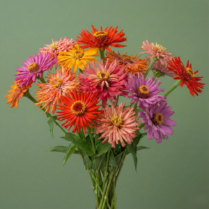 Zinnia Elegans Cactus – Stylish Curled Petal Flowers for Home Garden